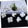 CHILDWEET Christmas Tree Decorations 10pcs DIY Cotton Ball Ornaments Soft