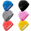 AqtivAqua Swimming Cap for Adults and Kids — Soft and