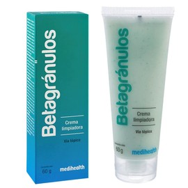 Betagranulos Crema Exfoliante Facial | Ideal Para Piel Con Tendencia Acneica | Limpiador Para Piel Grasa | Auxiliar para Imperfecciones y Puntos Negros | Caja con Tubo 60 gr
