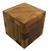 Hidden Dice Cube - Interlocking Wooden Puzzle Game