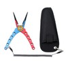 Aluminum Fishing Pliers Hook Removal Line Cutting Mono Braid Fish