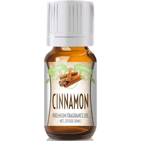 Good Essential 10ml Oils - Cinnamon Fragrance Oil - 0.33 Fluid Ounces