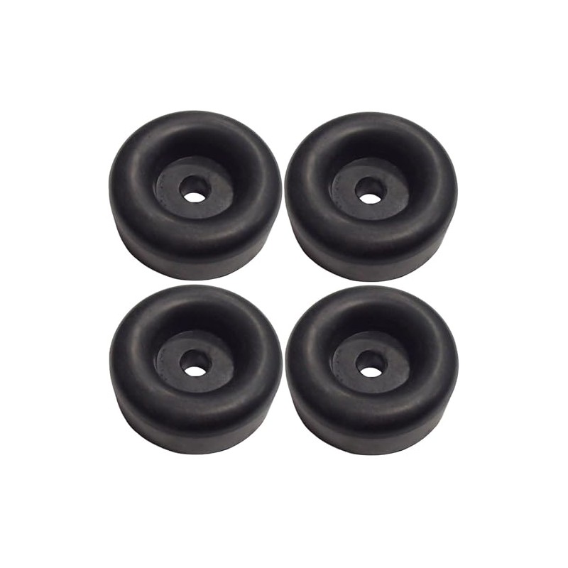 (4 Pack) 2.5" Trailer Ramp Door Bumper, Compatible with Truck