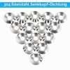 Ctyjia Countersunk Washer, Stainless Steel Washer, M6 x 15 mm