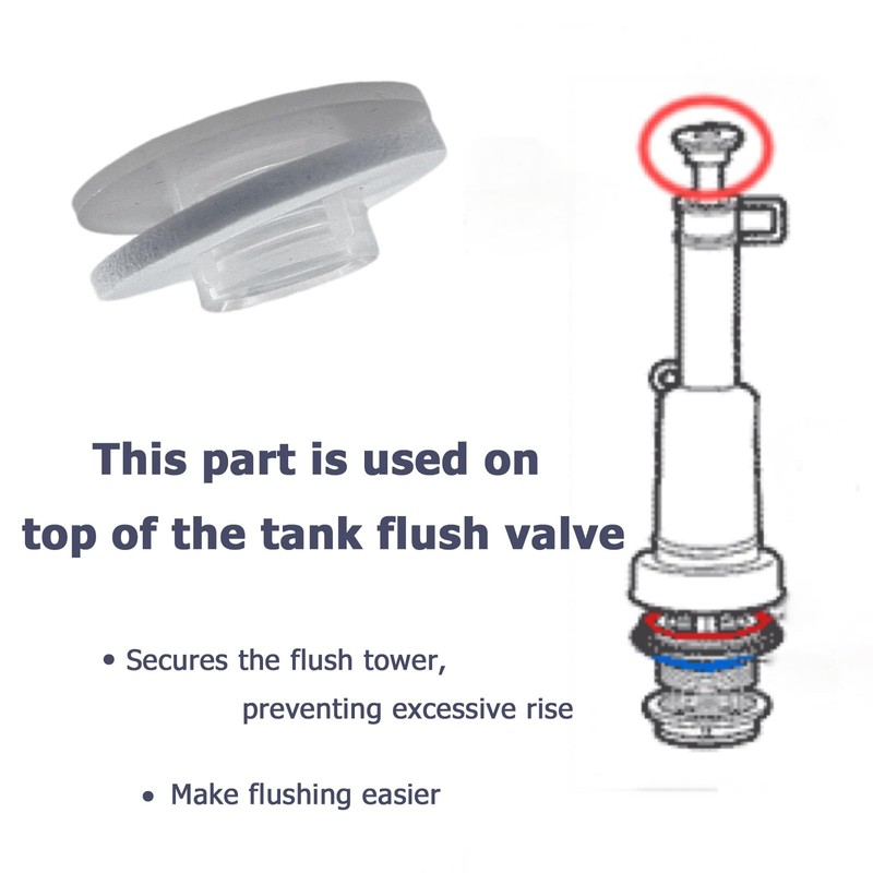 225-5907 Stop Cap for 210 and 211 Flush Valves (5)