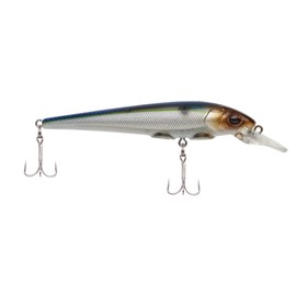Berkley Hit Stick Fishing Lure, Blue Smelt, 1/4 oz, 3 1/2in | 9cm Crankbaits, Largest Rolling Action of Any Berkley Hard Bait, Equipped with Sharp Fusion19 Hook, Black Silver