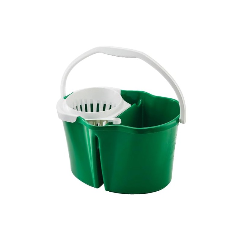 Libman 2112 Clean and Rinse Bucket with wringer, 4 Gallon