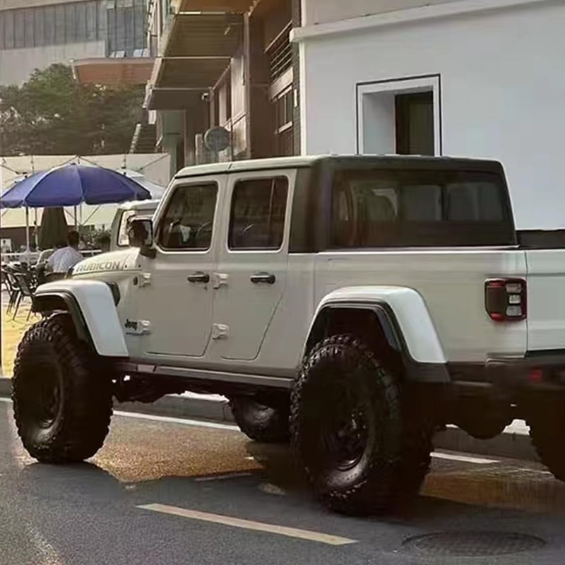 Fender Flares Extensions Set Compatible with Jeep Gladiator JT 2020-2023