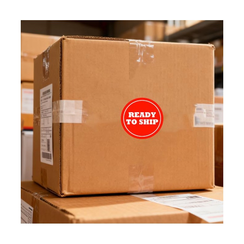 500 Pcs Ready to Ship Stickers for Package Shiping,Mailing Sticker