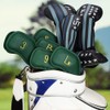 Craftsman Golf 12pcs Thick Synthetic Leather Golf Iron Head Covers