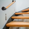 SELEWARE 26 Inch Wood Handrail Stair Handrail Drywall or Concrete