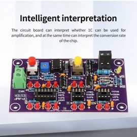 OP AMP Test Module Operational Amplifier Test Board Amplification Circuit Test for Single Double Quad DC12V T2 Tester
