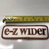 Vintage Embroidered Racing Patch E-Z Wider Challenge Series Indy Car