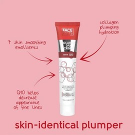 Face Facts Day and Night Cream Set, Collagen and Q10, Smoothing and Anti-Ageing, 50ml Each
