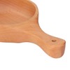 Wooden Bowl with Handle Noodle Bowl for Salad Fruit Soup