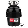 American Standard 10-US-AS-5-HD Garbage Disposer, 1/2 HP Heavy Duty, Black