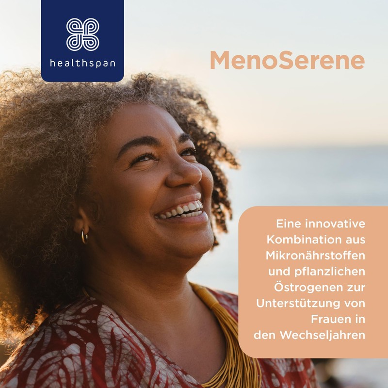 Healthspan MenoSerene | Menopausal Support | Women's Health | Immune