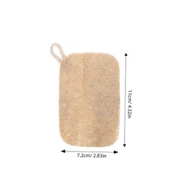 HONMEET 10pcs Natural Loofah Dish Sponges Non-scratch Kitchen Scrubber for Dishwashing Gentle Surfaces Multipurpose Use for Pots and Pans Dish Cleaning