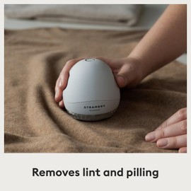 Steamery Fabric Shaver Pilo 1, Lint Remover for Pills and Bobbles, 5W, Portable, Rechargeable, Ergonomic, Scandinavian Design (Grey)