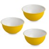 OMADA Design 3 x Antibacterial Bowls 1.5 Litre Plastic Shatterproof