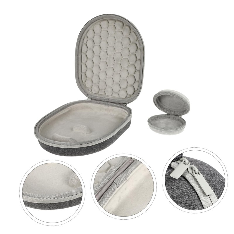 jojofuny Portable Headset Carrying Case for Storage Bag Auto Sleep