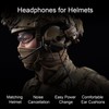 Noise Canceling Earmuffs Large Range Adjustable Easy Using Helmet Way