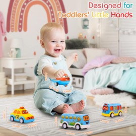 Nicmore Carrier Truck Toddler Toys Car: Transport Toy for 1 2 3 4 Year Old Boys Girls 18 Month 5-in-1 Kid Playset Gifts for Preschool Birthday Christmas