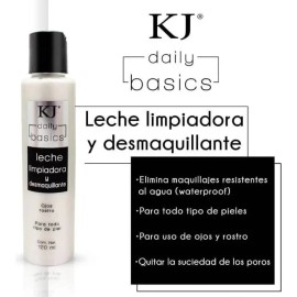 Leche Limpiadora Y Desmaquillante Facial Kj Daily Basics