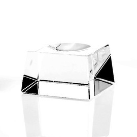 Amlong Crystal Angled Crystal Stand for 4 Inch (110mm) Crystal Ball