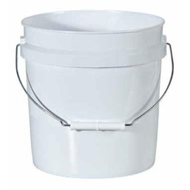 Leaktite Multi-Mix Plastic Container 2 Gl White