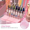 ANRUI Nail Drill Holder, 28 Holes Nail Drill Machine &