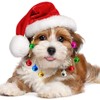 Faburo 16pcs Beard Christmas Baubles Clips and 4pcs Jingle Bells,