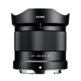 VILTROX 40mm F2.5 Z Mount Lens, AF 40mm f/2.5 Z Full Frame Lens for Nikon Z Mount Zf Z7II Z6II Z8 Z9 Z5 Z30 Z50