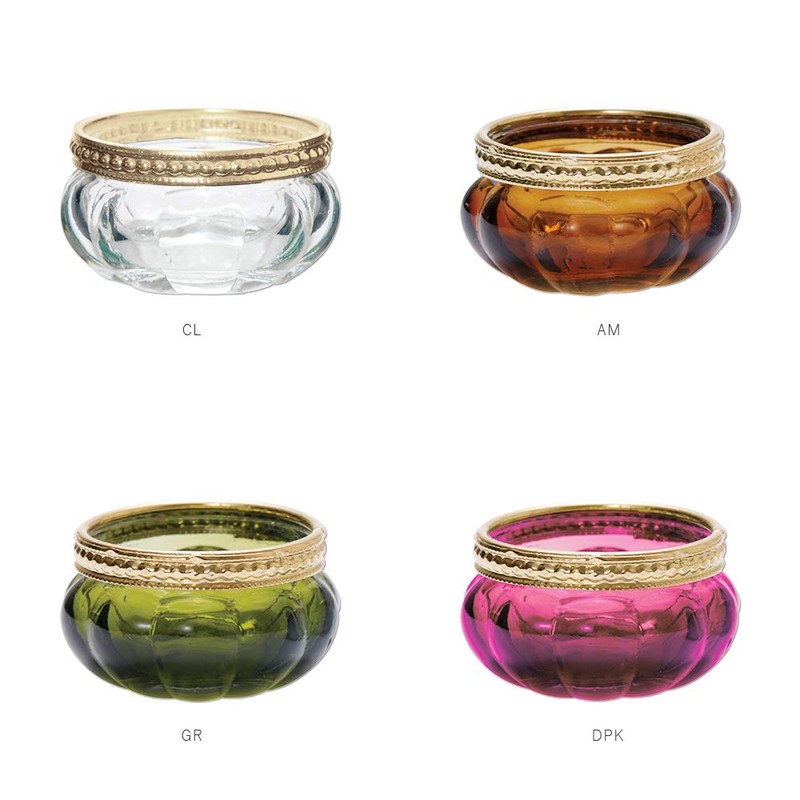 Bijou Bijou Glass Pot Pumpkin