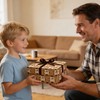 Vnaaem Kraft Fathers Day Wrapping Paper Roll for Dad Men