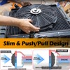 16 Inch Electric Radiator Fan Kit, 12 Volt Radiator Electric