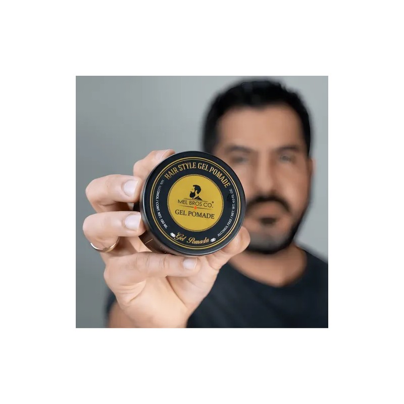 Mel Bros Co - Gel Pomada 4oz - Brilo Sutil