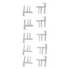 CANJPTON Compatible with Seitz Flyscreen Caravan Motorhome Window Blind End