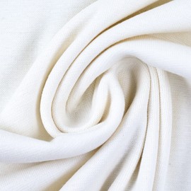 Swafing Eike Sweat Winter Sweat Plain Coupon (White, 1.0 m) (011) + 26 Other Colours