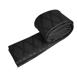 Weilan X-Tube Fishing Rod Heat Shrink Wrap Sleeve Tubing Wrap Building Handle Cork Grip Repair Tube Sleeving Wrap 39inch(1M),Black