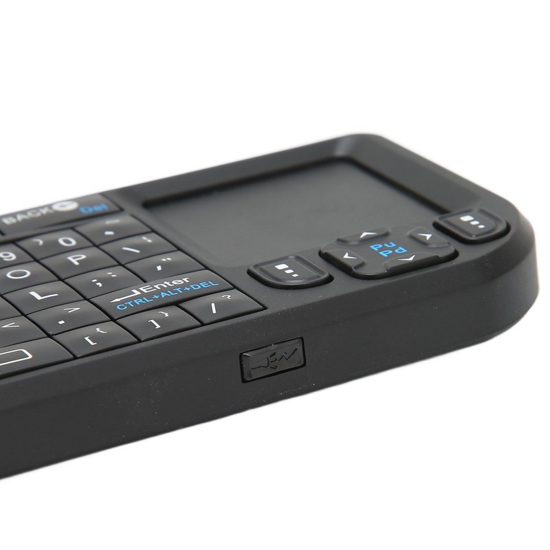 Mini Keyboard 2.4G Wireless Backlit Integrated Design Inbuilt Rechargeable Battery
