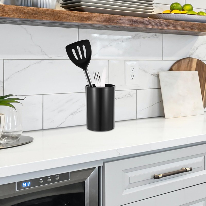 PACKOVE Kitchen Utensils Tall Kitchen Utensil Holder Kitchen Cylinder Containers