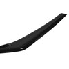 1 Pair Car Headlight Eye Lid Covers Bright Black Smooth