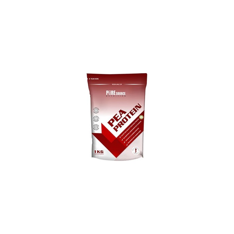 Pure Source Nutrition Pea Protein 1kg Vanilla