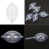 Gllehkt 5Pcs FishingsCastings Bobbers Float Fishing Clear Float Plastics Oval