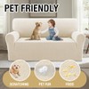 H.VERSAILTEX Jacquard Sofa Slipcover with Waterproof Seat Furniture Protector 1