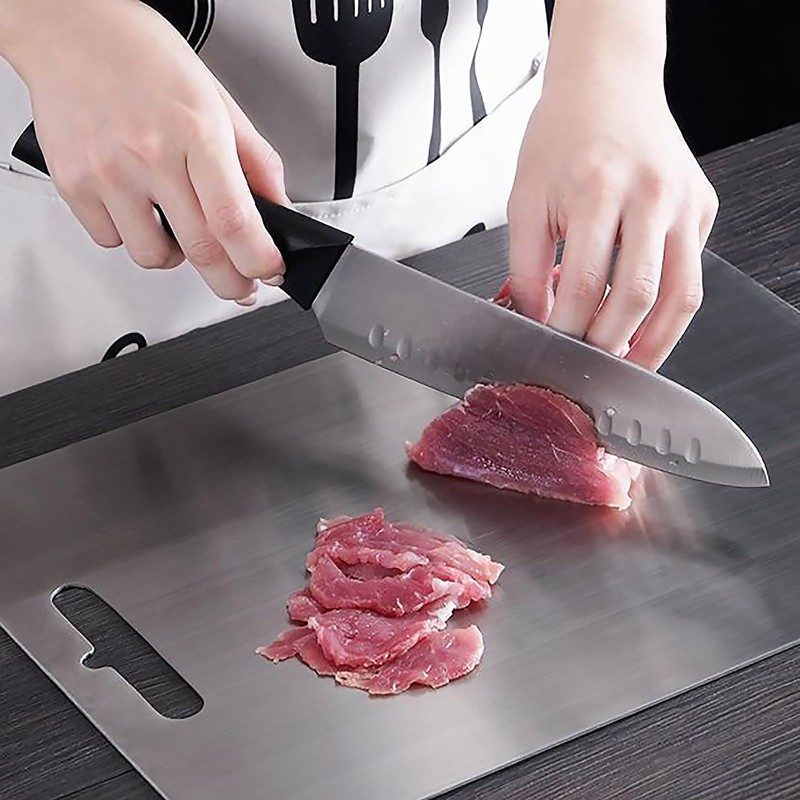 Qaestuan Titanium Chopping Board, Titanium Cutting Board, Kovali Titanium Chopping
