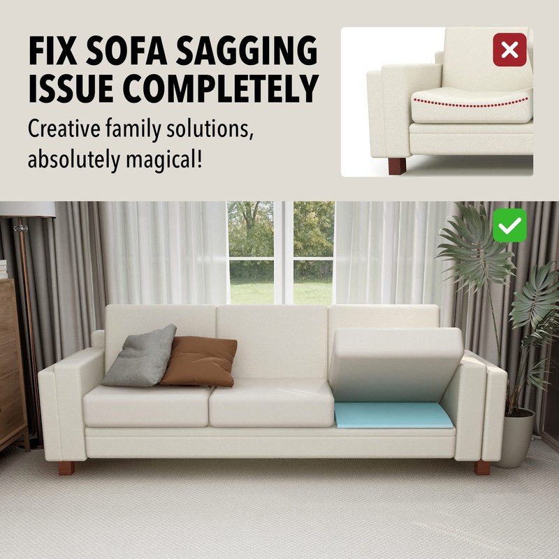 Tromlycs Couch Sofa Cushion Support for Sagging Seat 22 x