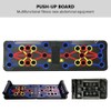 12-in-1 Push Up Board, Portable Multi-Function Pushup Bar with Handles,