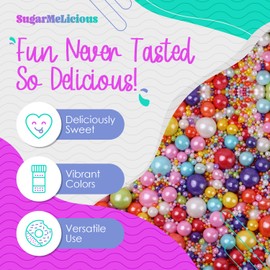SugarMeLicious Poker Deck Playing Cards Sprinkles, Colorful, Sweet, and Fun Sprinkles to Elevate Your Game Night and Desserts (3 Ounce)